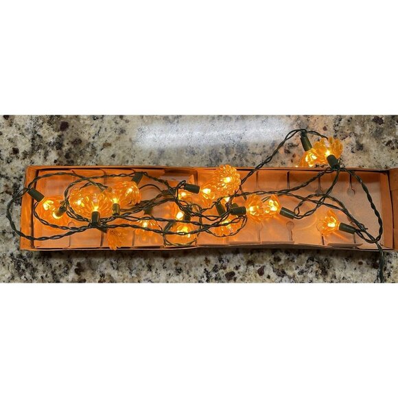 Vintage Mr. Christmas 20 Miniature Nosegay Lights With Replaceable Plug-In Bulbs - Picture 2 of 9